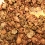 Food to try in Sant Feliu de Guixols - calamarcets with baby broad beans