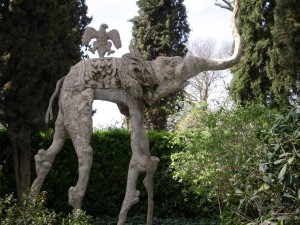 Gala Dali's house in Pubol just a short drive from our holiday rental in Sant Feliu de Guixols